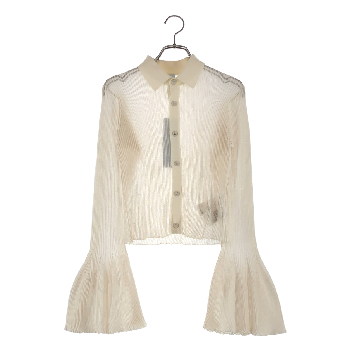 CFCL / シーエフシーエル | 2025AW | HYPHA LUCENT GLITTER SHIRT CARDIGAN ラメミックス シャツ カーディガン | 3 | レディース