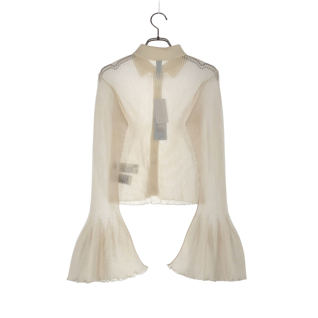 CFCL / シーエフシーエル | 2025AW | HYPHA LUCENT GLITTER SHIRT CARDIGAN ラメミックス シャツ カーディガン | 3 | レディース