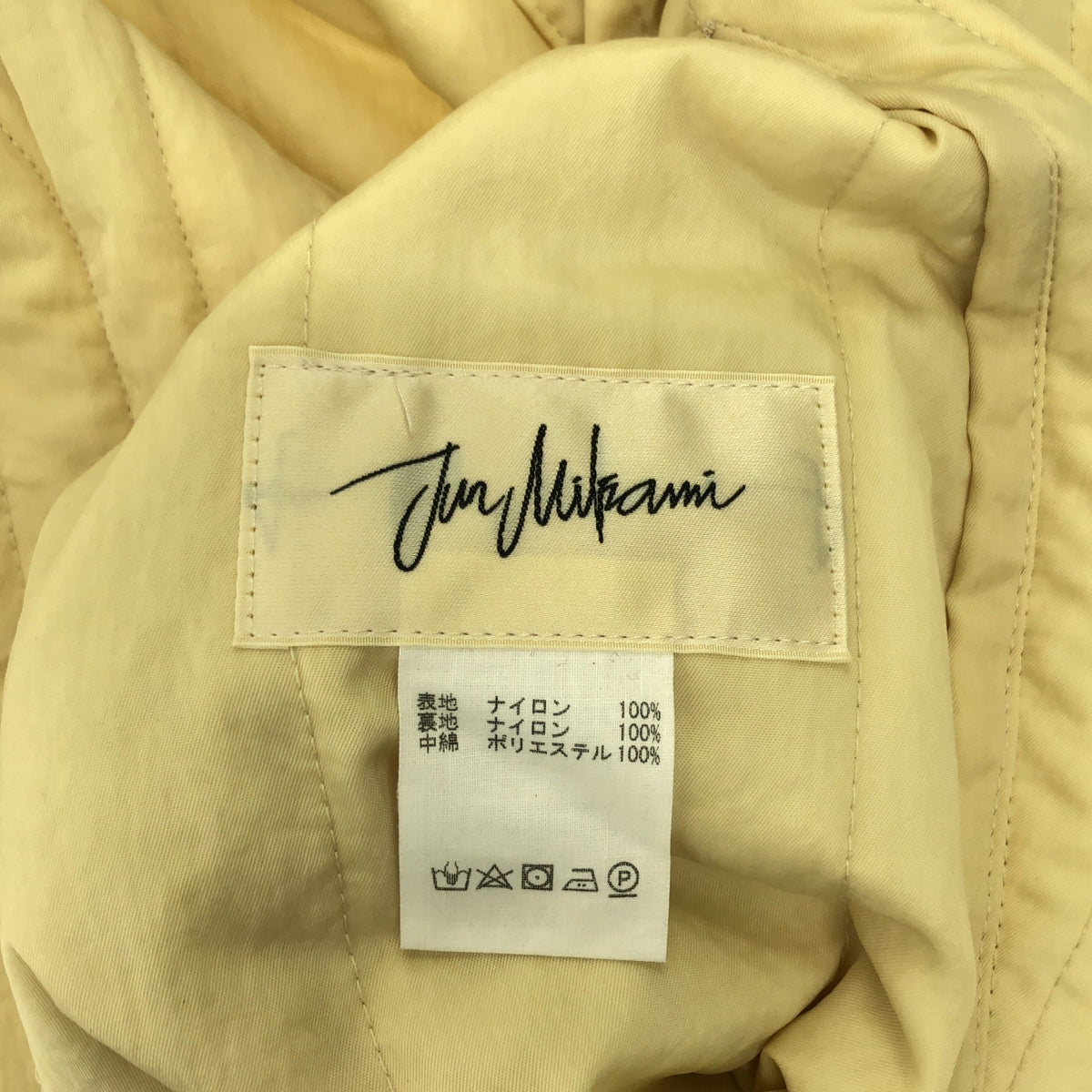 JUN MIKAMI / 준미카미 | IRISH LINEN QUILTING SLEEPER COAT 슬리퍼 코트 |