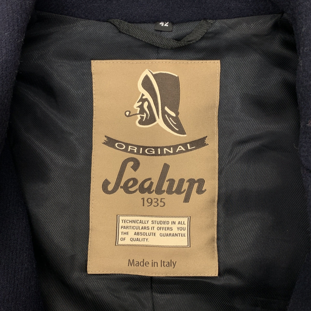 Sealup | 梅爾頓羊毛雙排扣大衣 | 42碼 | 男士