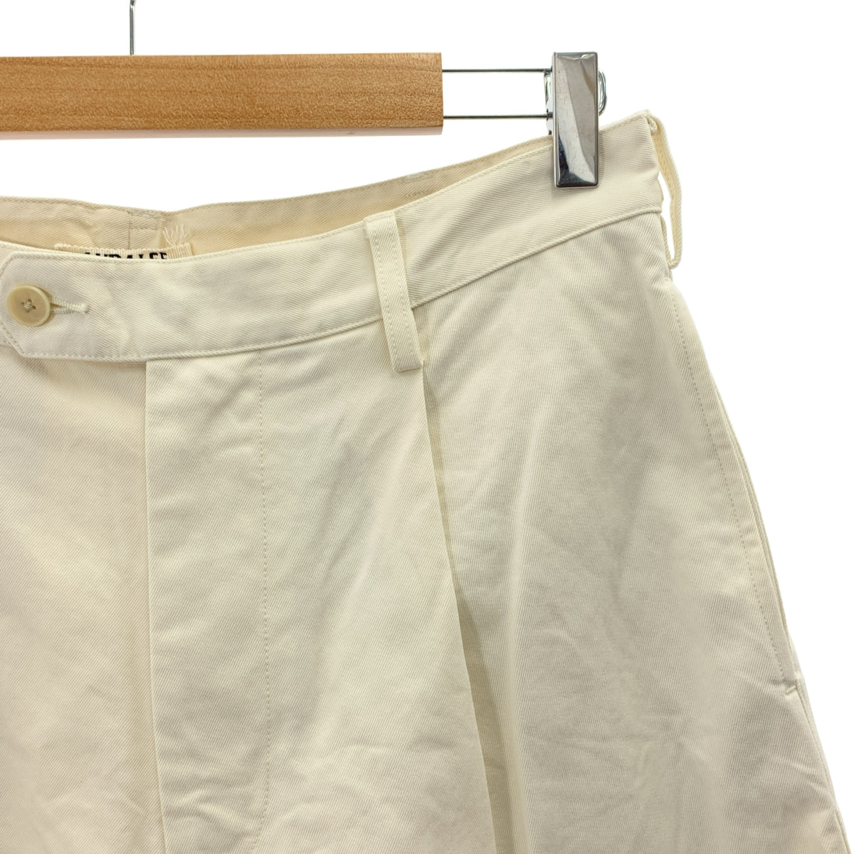 AURALEE / オーラリー | WASHED FINX CHINO ONE-TUCK PANTS チノ