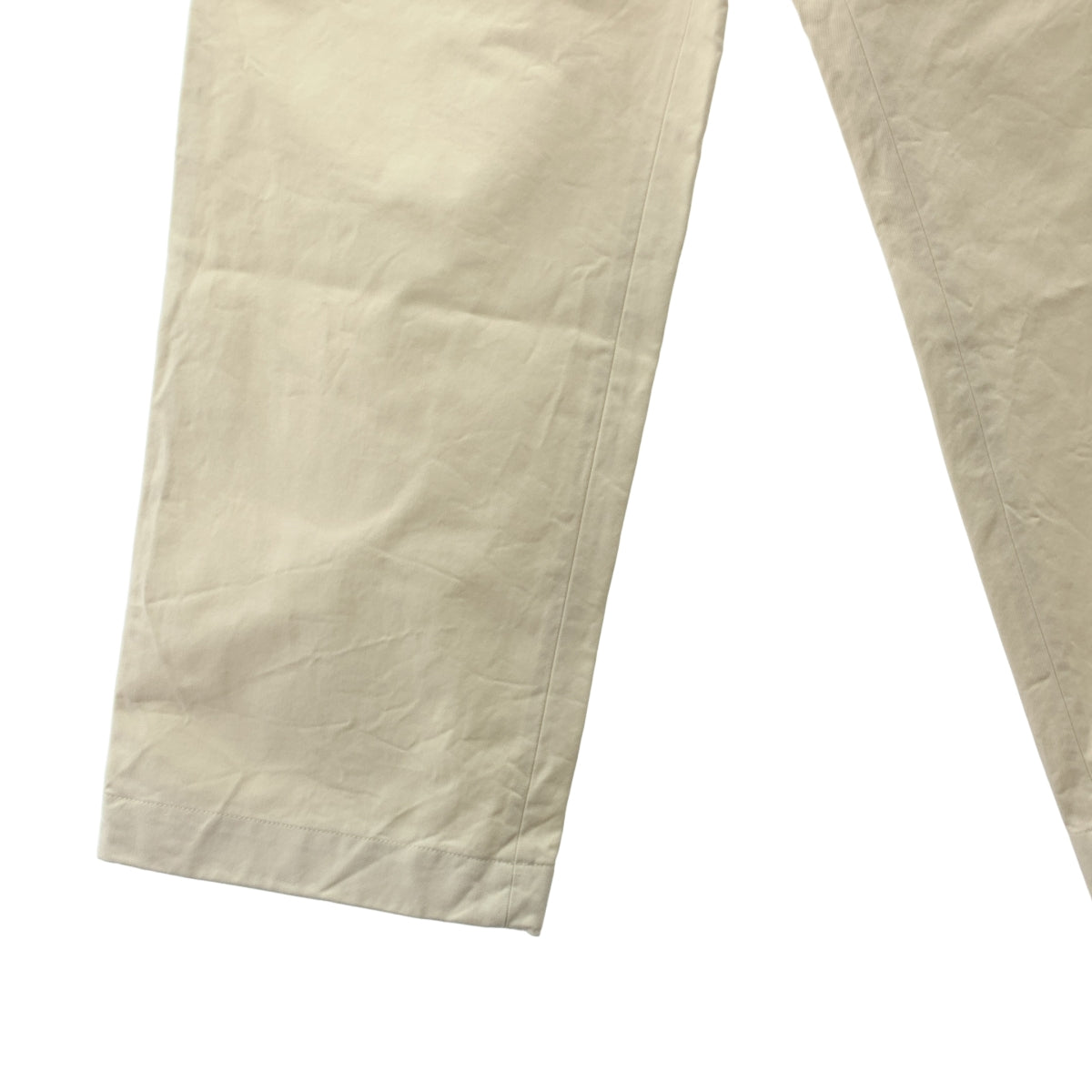 AURALEE / 오라리 | WASHED FINX CHINO ONE-TUCK PANTS 치노 원택 팬츠 | 3 | 남성