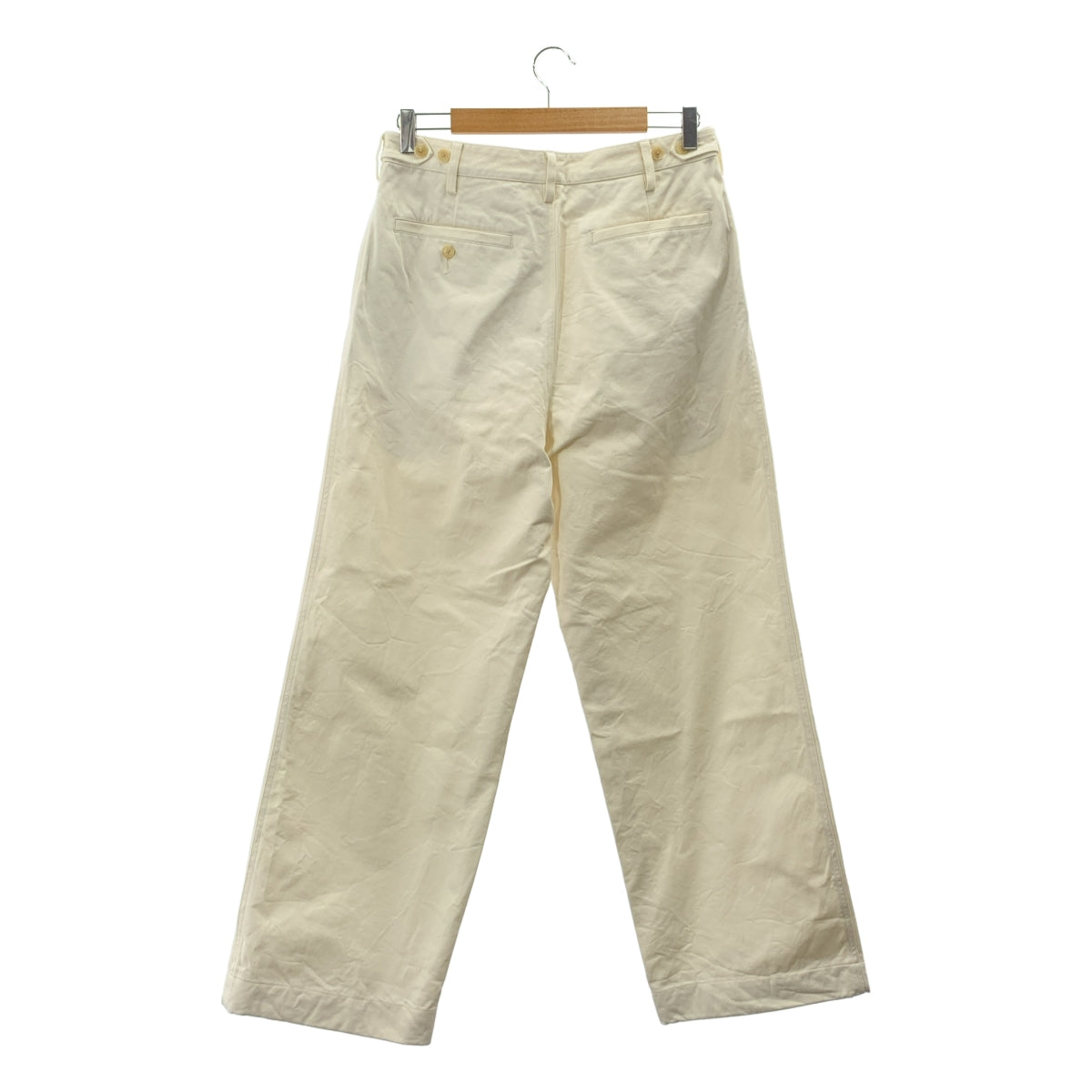 AURALEE / 오라리 | WASHED FINX CHINO ONE-TUCK PANTS 치노 원택 팬츠 | 3 | 남성