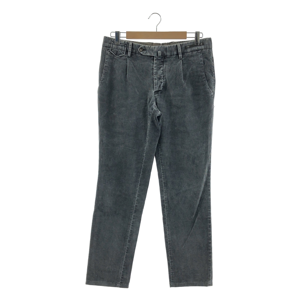 PT01 / ピーティーゼロウーノ | SUPER SLIM FIT / STRETCH / コーデュロイ スラックス パンツ | 46 | グレー | メンズ