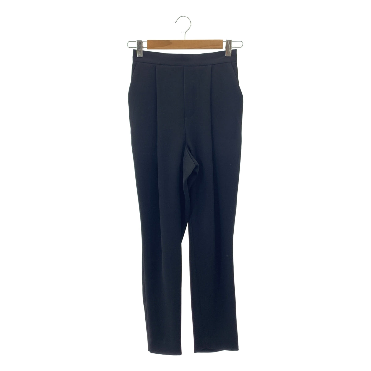 ENFOLD | PE斜紋彈性馬褲 | 36碼 | 黑色 | 女款