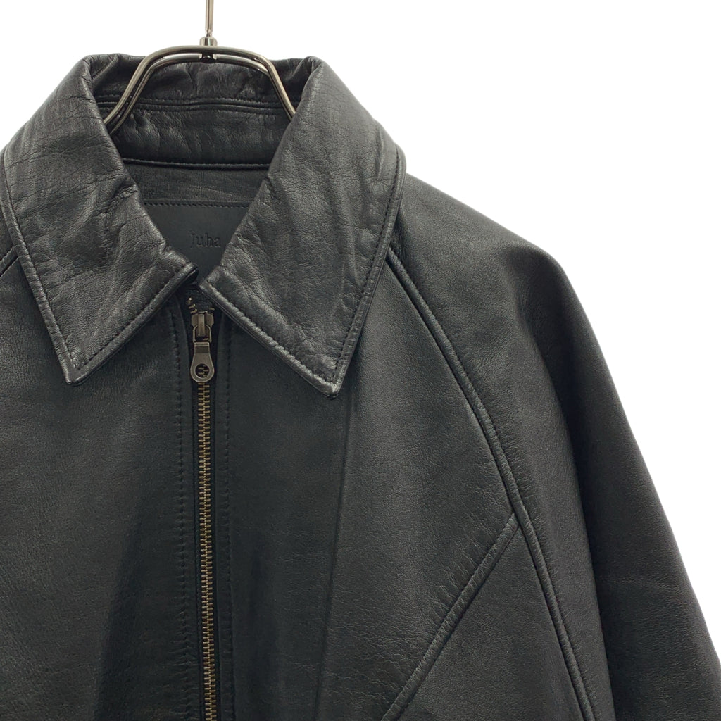 JUHA | 全襯裡牛皮外套/短外套 | 4 碼 | 男士