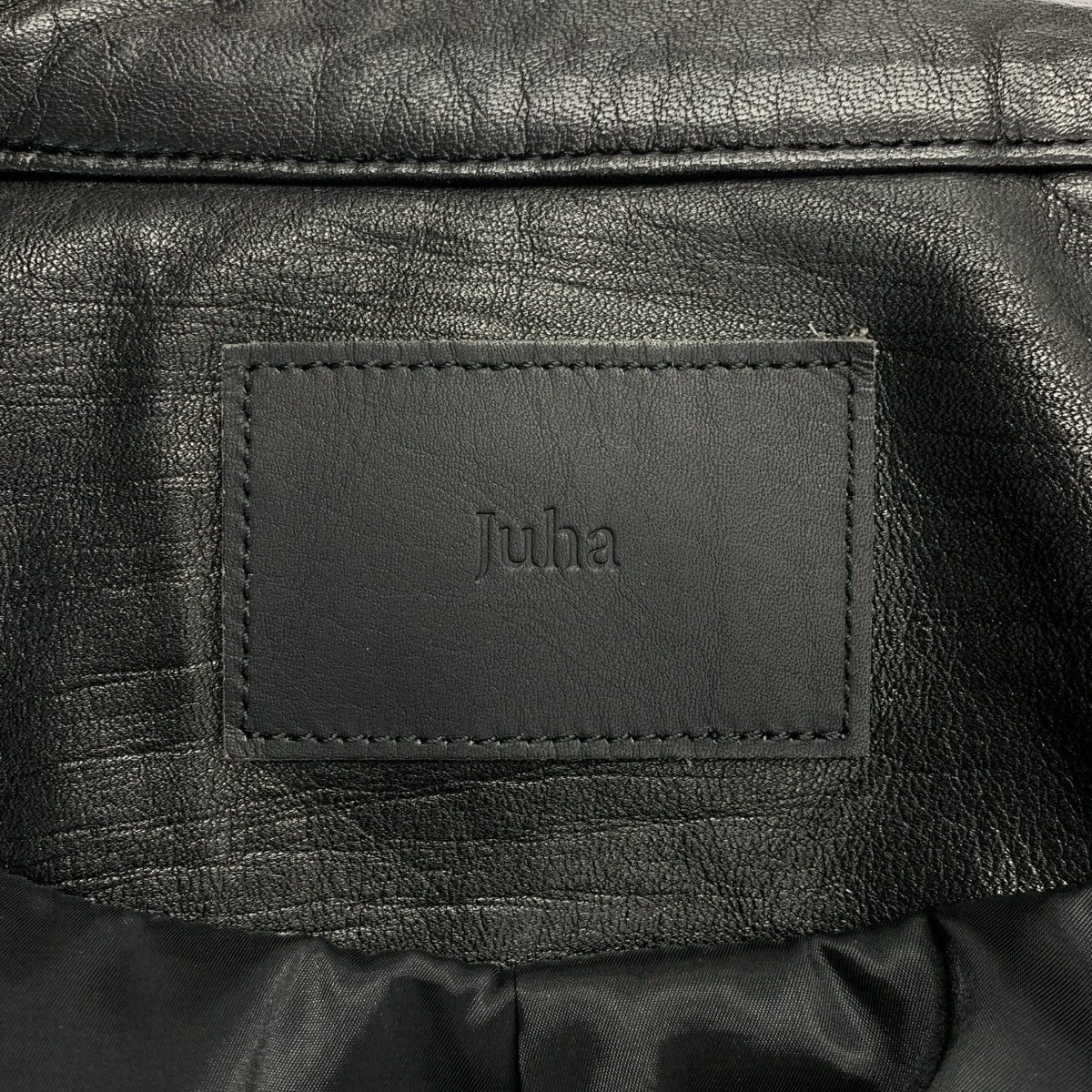 JUHA | 全襯裡牛皮外套/短外套 | 4 碼 | 男士