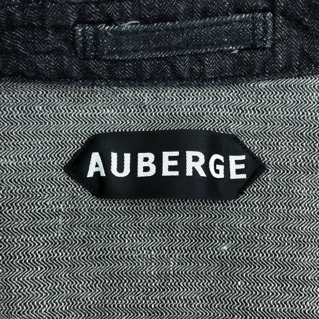 AUBERGE | 黑色束腰牛仔外套 | 38碼 | 男款
