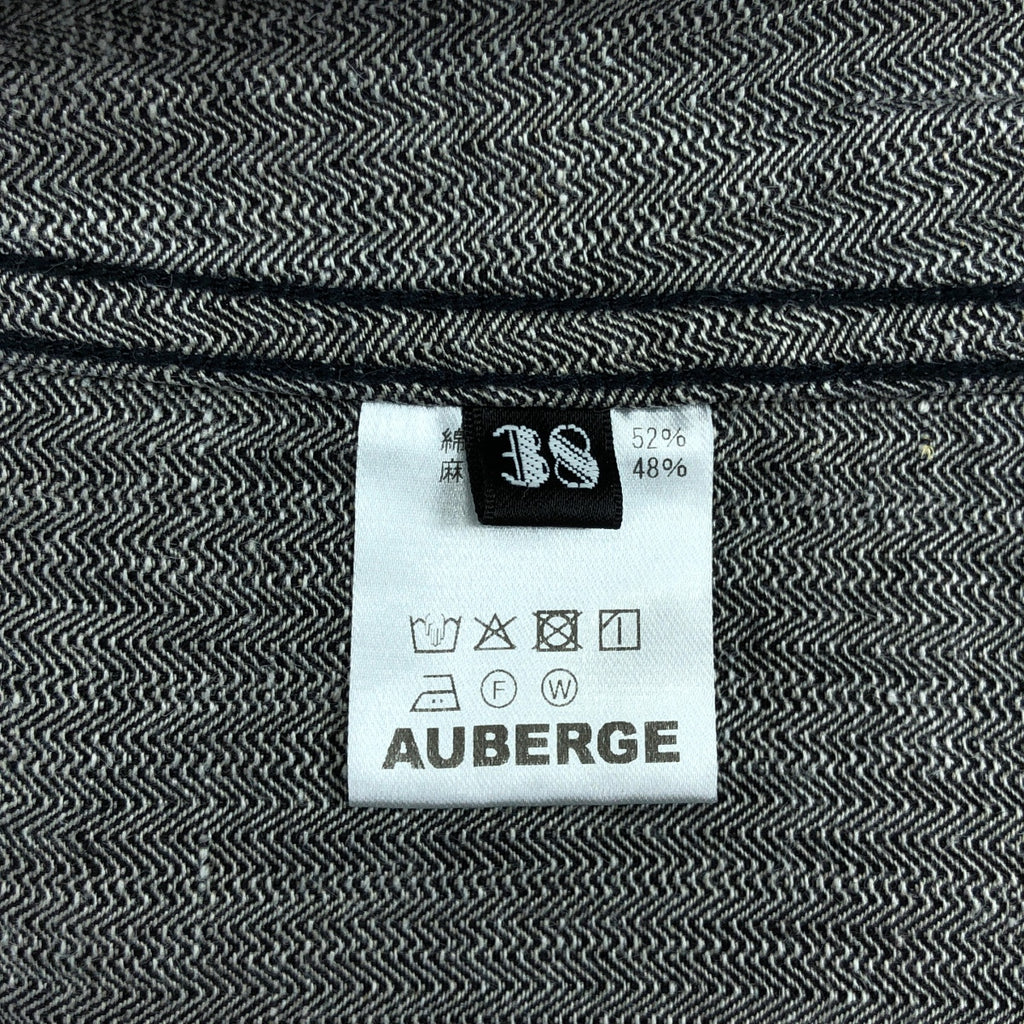AUBERGE | 黑色束腰牛仔外套 | 38碼 | 男款