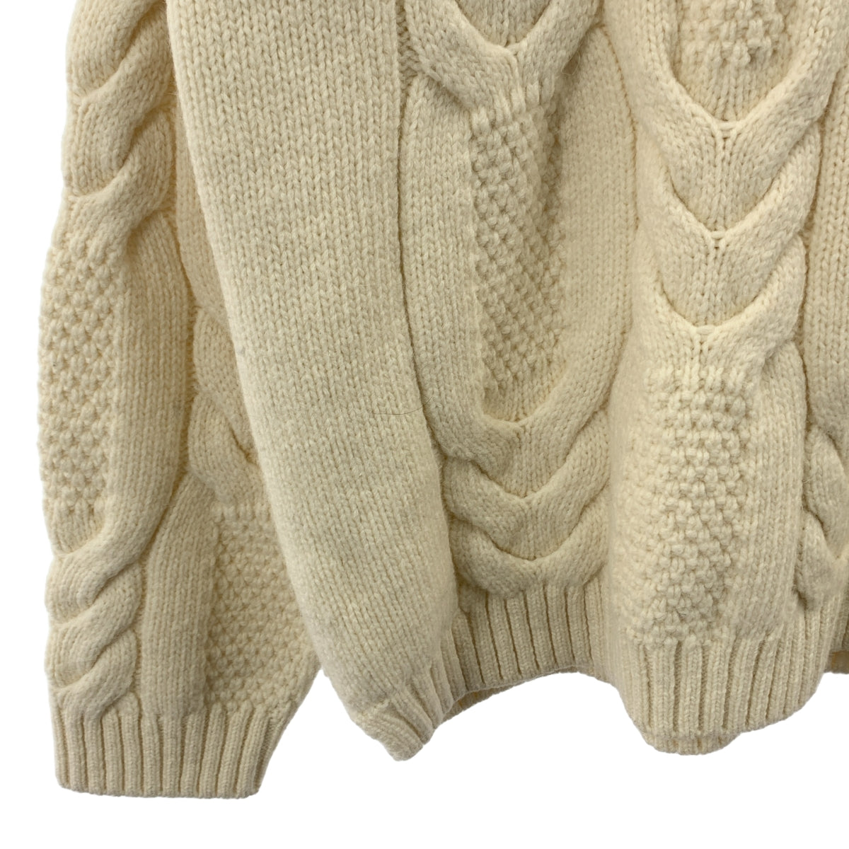 EMPORIO ARMANI | 羊毛粗呢高領毛衣 | L 碼 | 男款