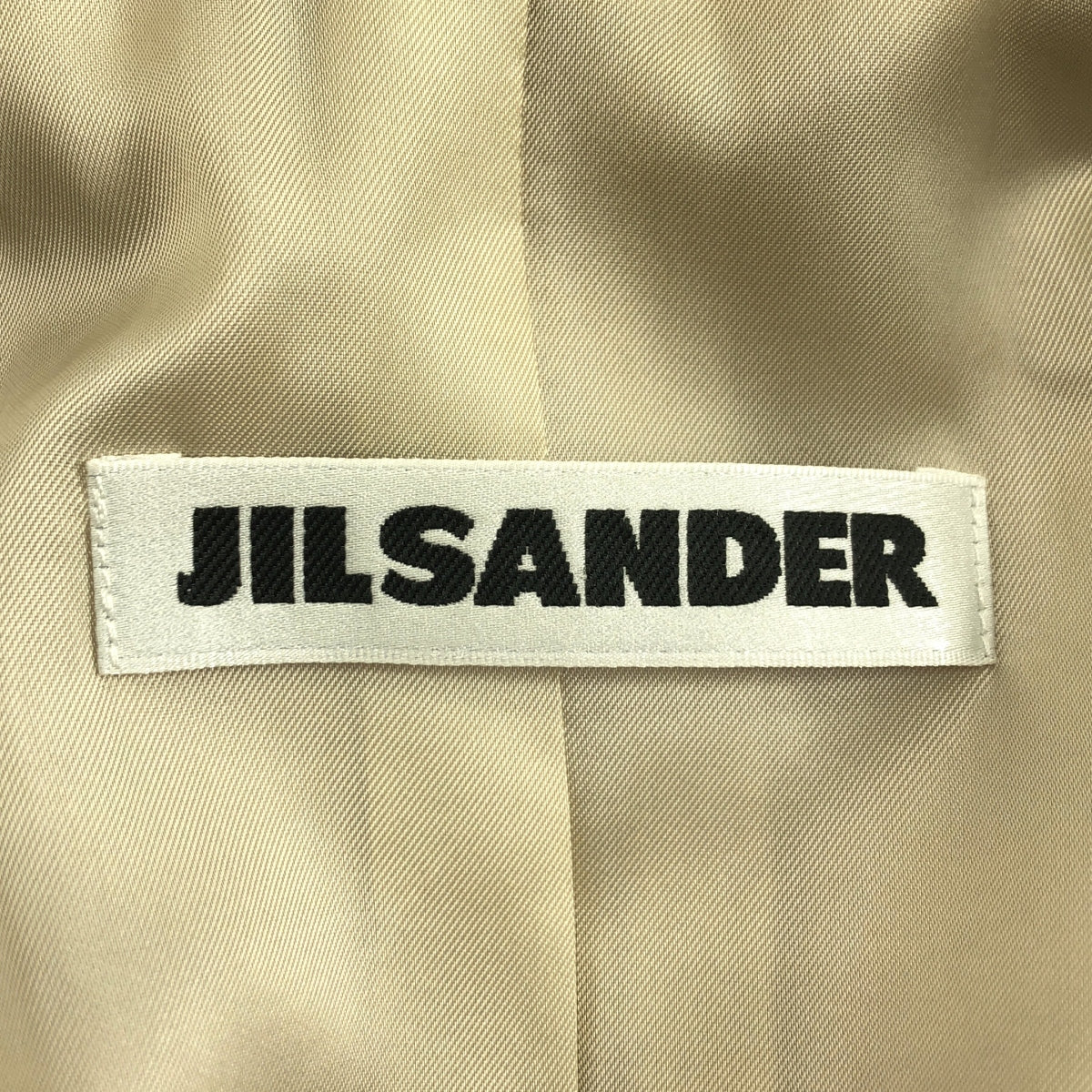 JIL SANDER / ジルサンダー | レーヨン ウール ダブルブレスト コート | 38 | レディース