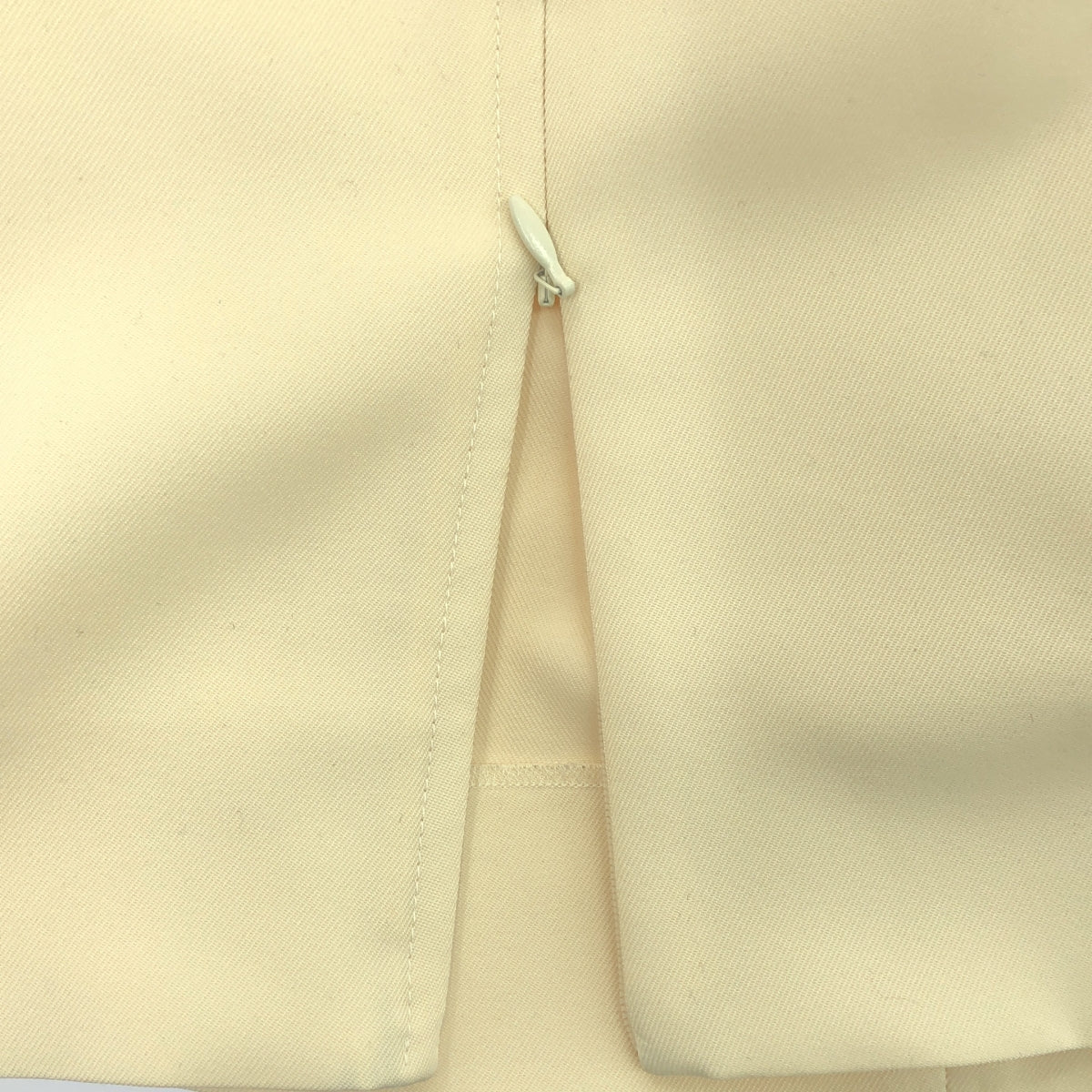 [Beautiful Condition] JIL SANDER | Wide Slacks with Zip Hem | Size 34 | Ivory | Women's