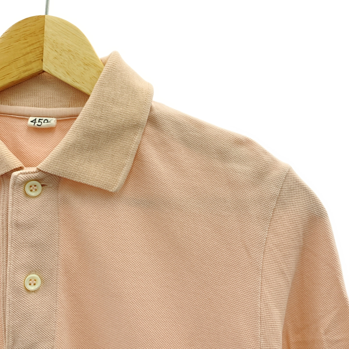 45r / フォーティファイブアール | ワンポイントエンブロイダリー ポロ カットソー |