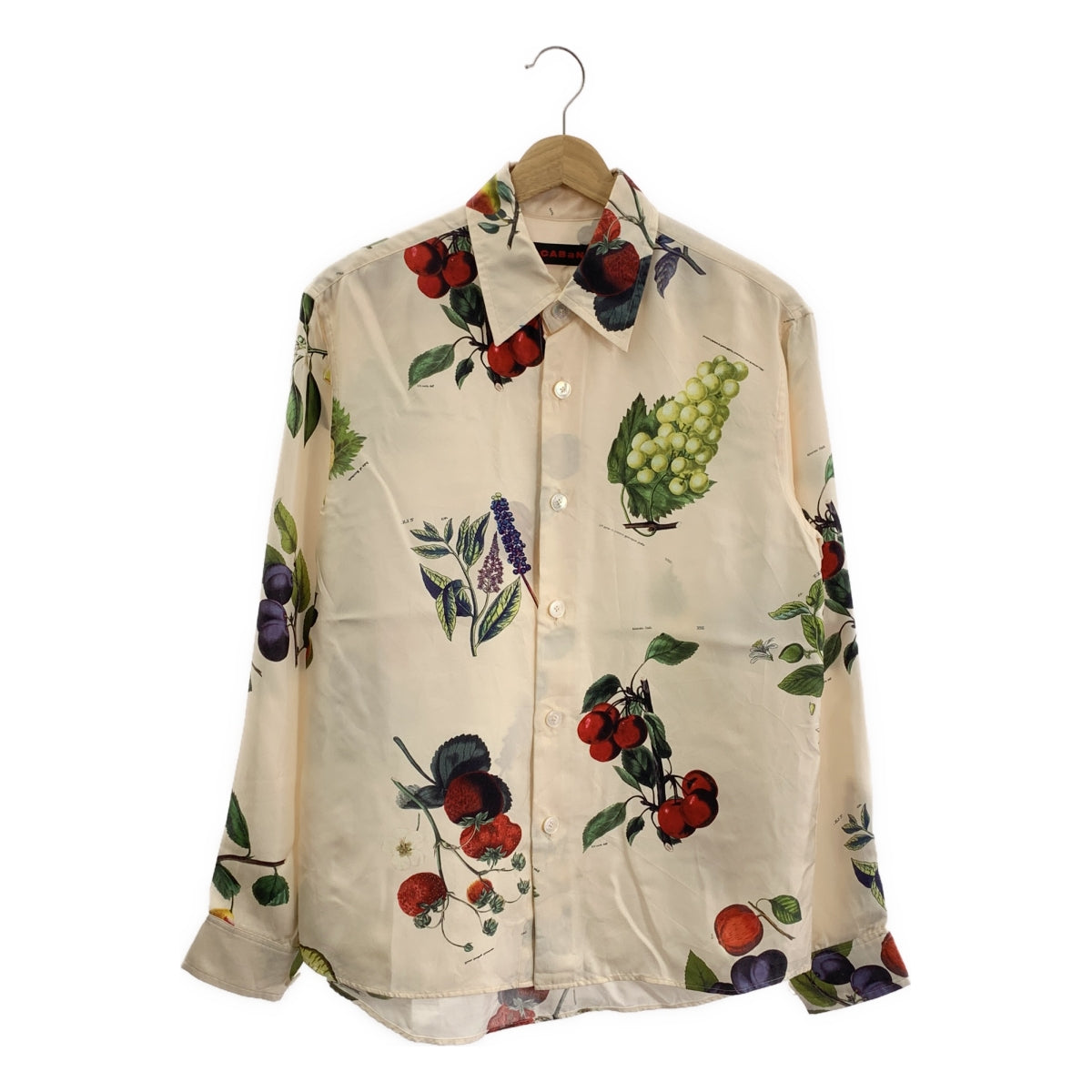 【新品未使用】CABaN シルクツイル HARVEST レギュラーカラーシャツ caban（キャバン）の「CABaN シルクツイル HARVEST レギュラーカラー