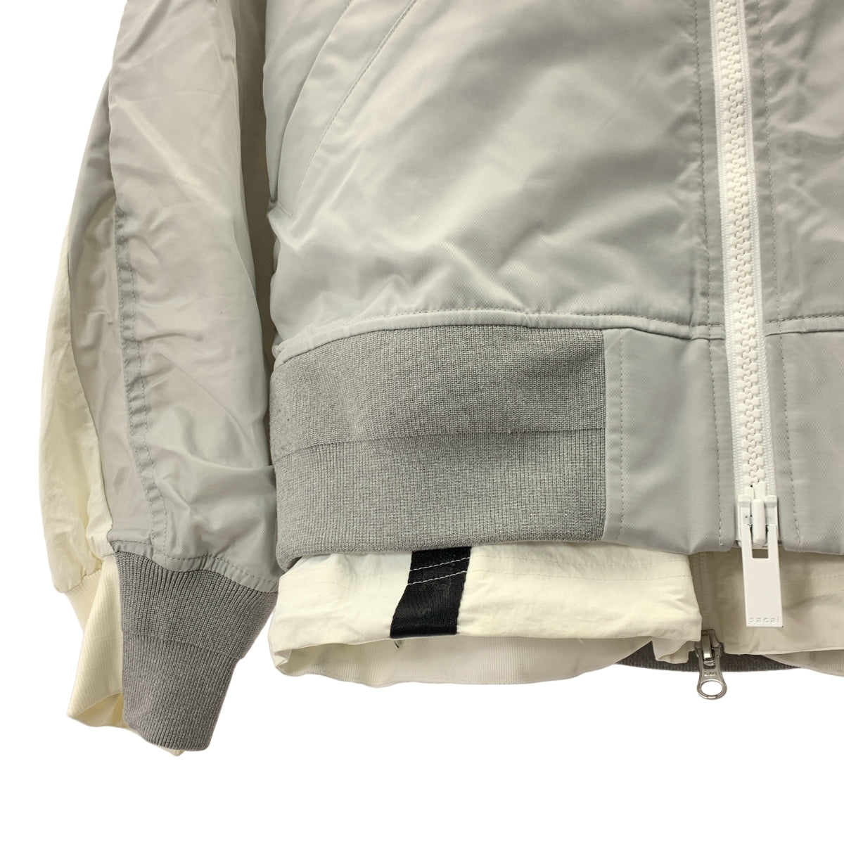 sacai / サカイ | ×NIKE / レイヤードボンバージャケット | S