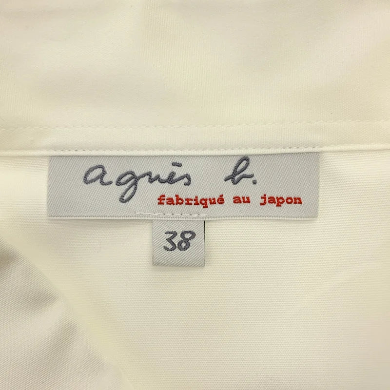 Agnes b. / 아네스베이 | 코튼 로고 프린트 셔츠 | 38 | 남성