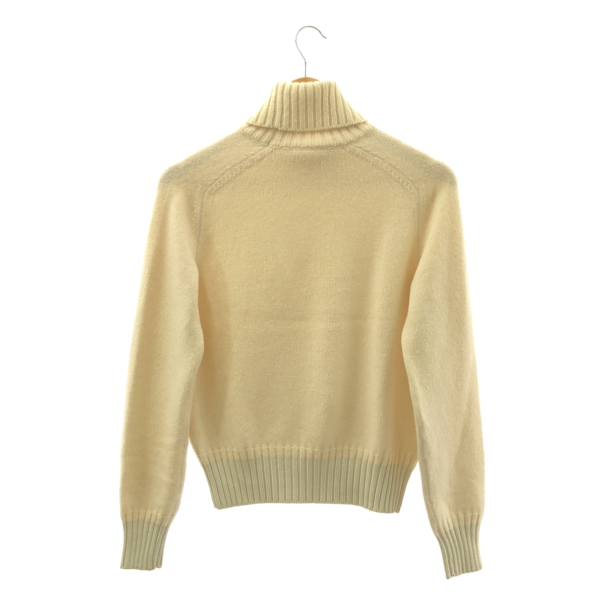 HERMES / 헤르메스 | 캐시미어 리브 실크 전환 터틀넥 니트 |