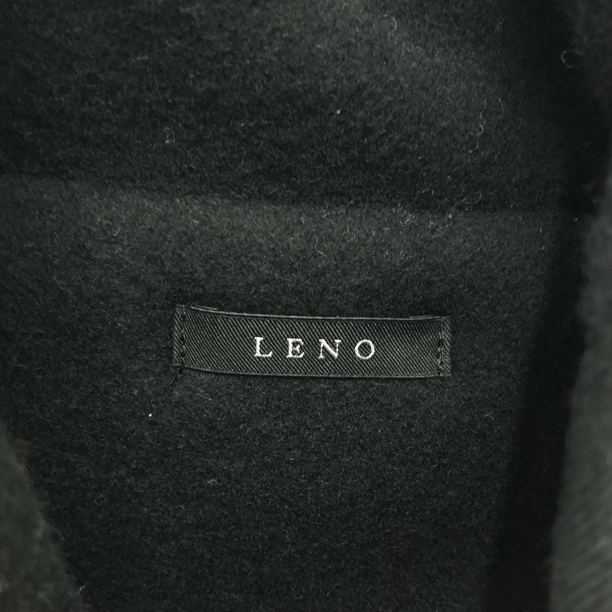 LENO / リノ | DUFFLE COAT ダッフル コート | 0 | ブラック | レディース