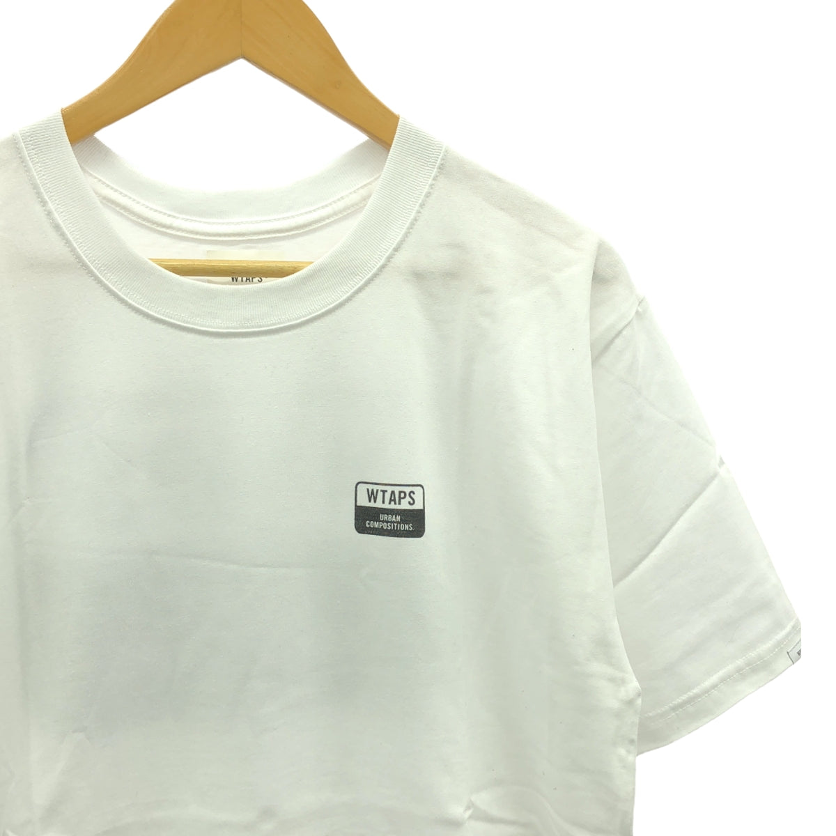 【美品】  WTAPS / ダブルタップス | WUC TEE / ロゴ クルーネック Tシャツ カットソー | 02 | white | メンズ