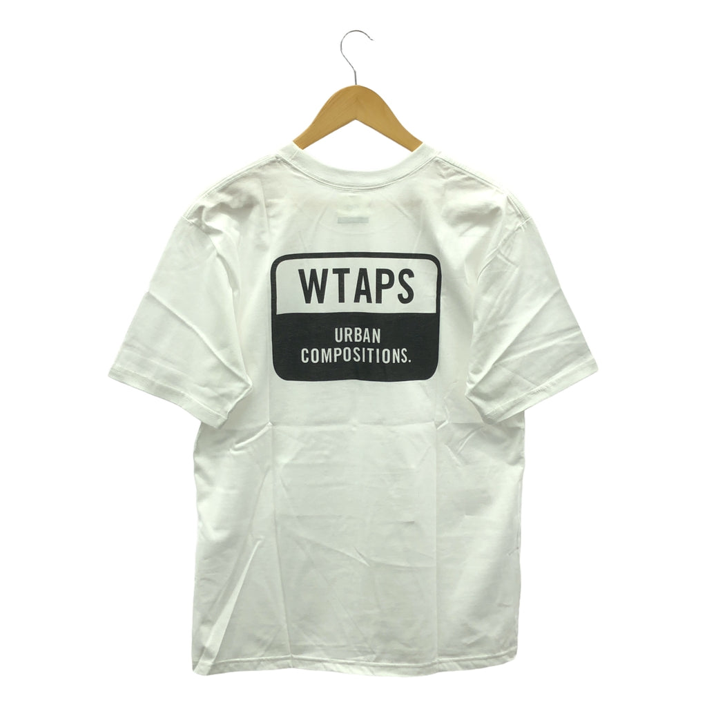 [狀況良好] WTAPS / Double Taps | WUC TEE / 標誌圓領 T 卹剪裁與縫製 | 02 |白色 |男士