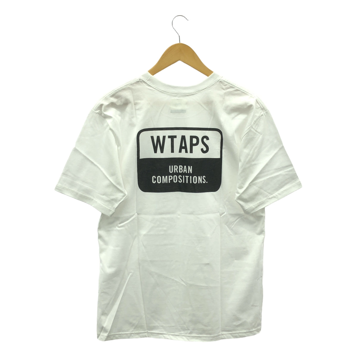 【美品】  WTAPS / ダブルタップス | WUC TEE / ロゴ クルーネック Tシャツ カットソー | 02 | white | メンズ