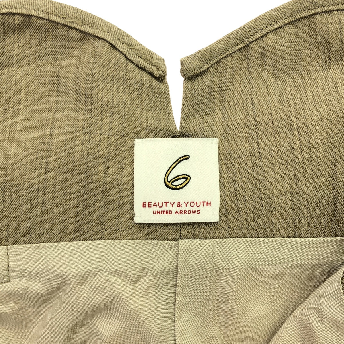 6(ROKU) / ロク | FRONT BUTTON PANTS パンツ | 34 | ベージュ | レディース