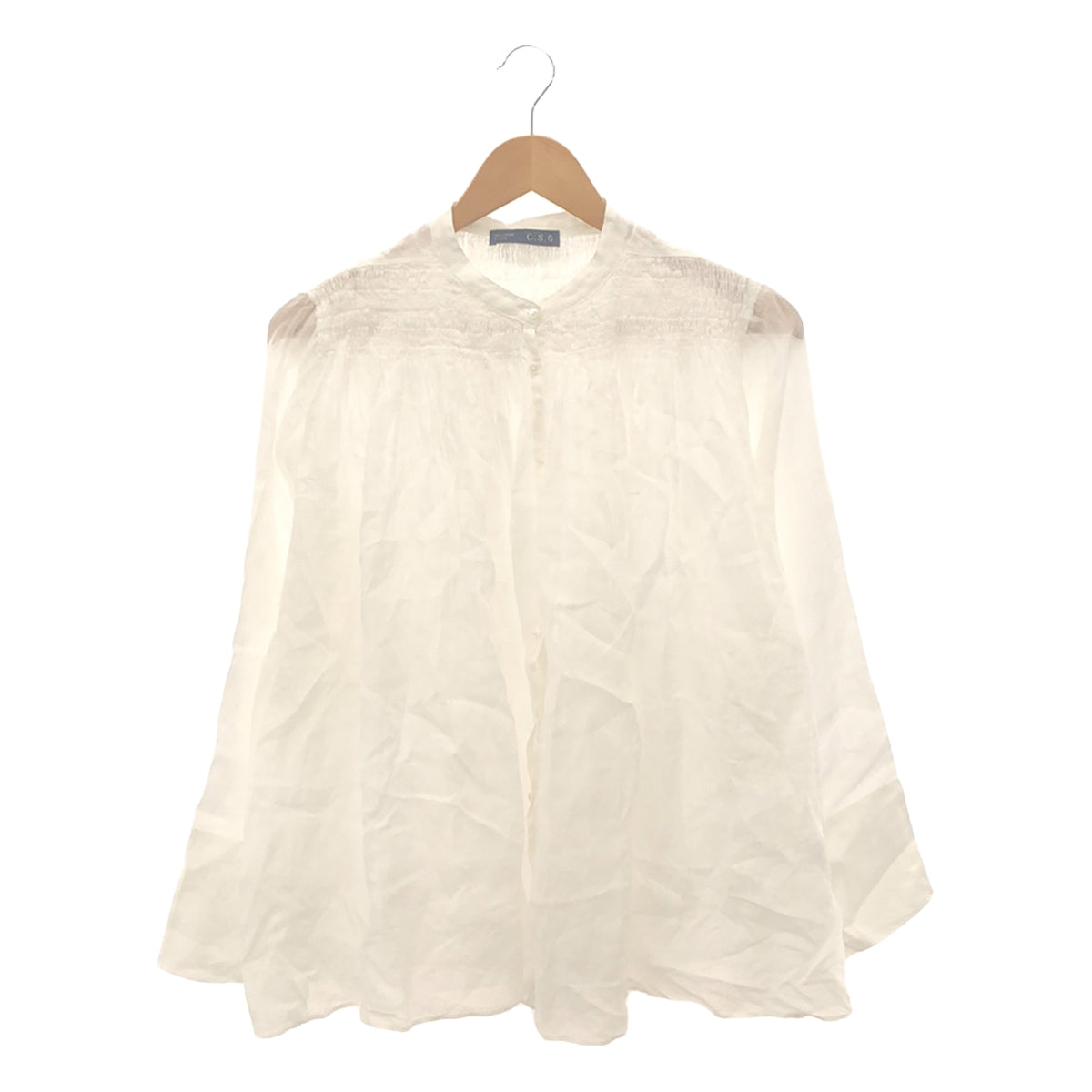 Curensology / Curensology | &lt;CSG&gt; Ramie Gathered Blouse | F | Women's