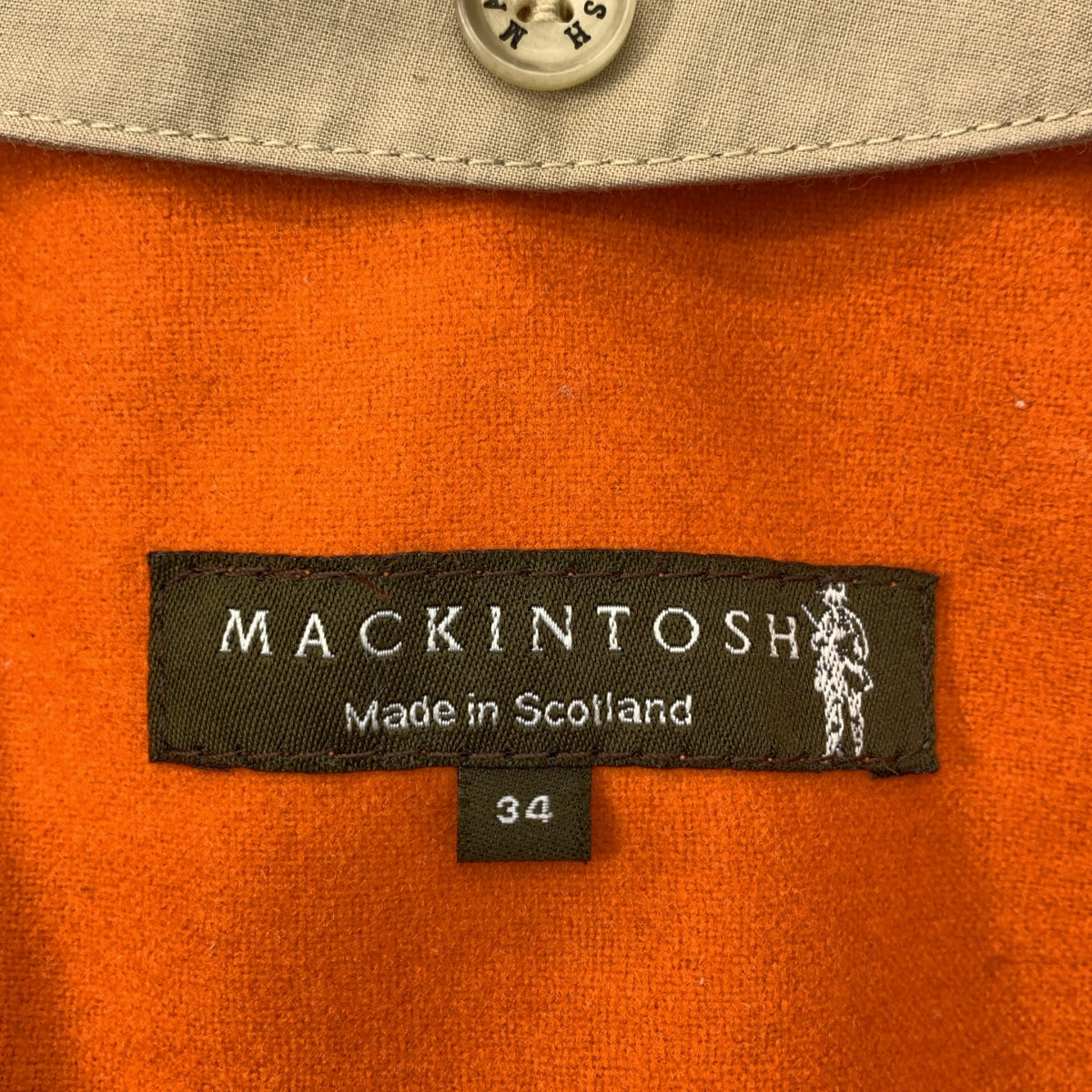 MACKINTOSH / 매킨토시 | 라이너가있는 트렌치 코트 | 34 |