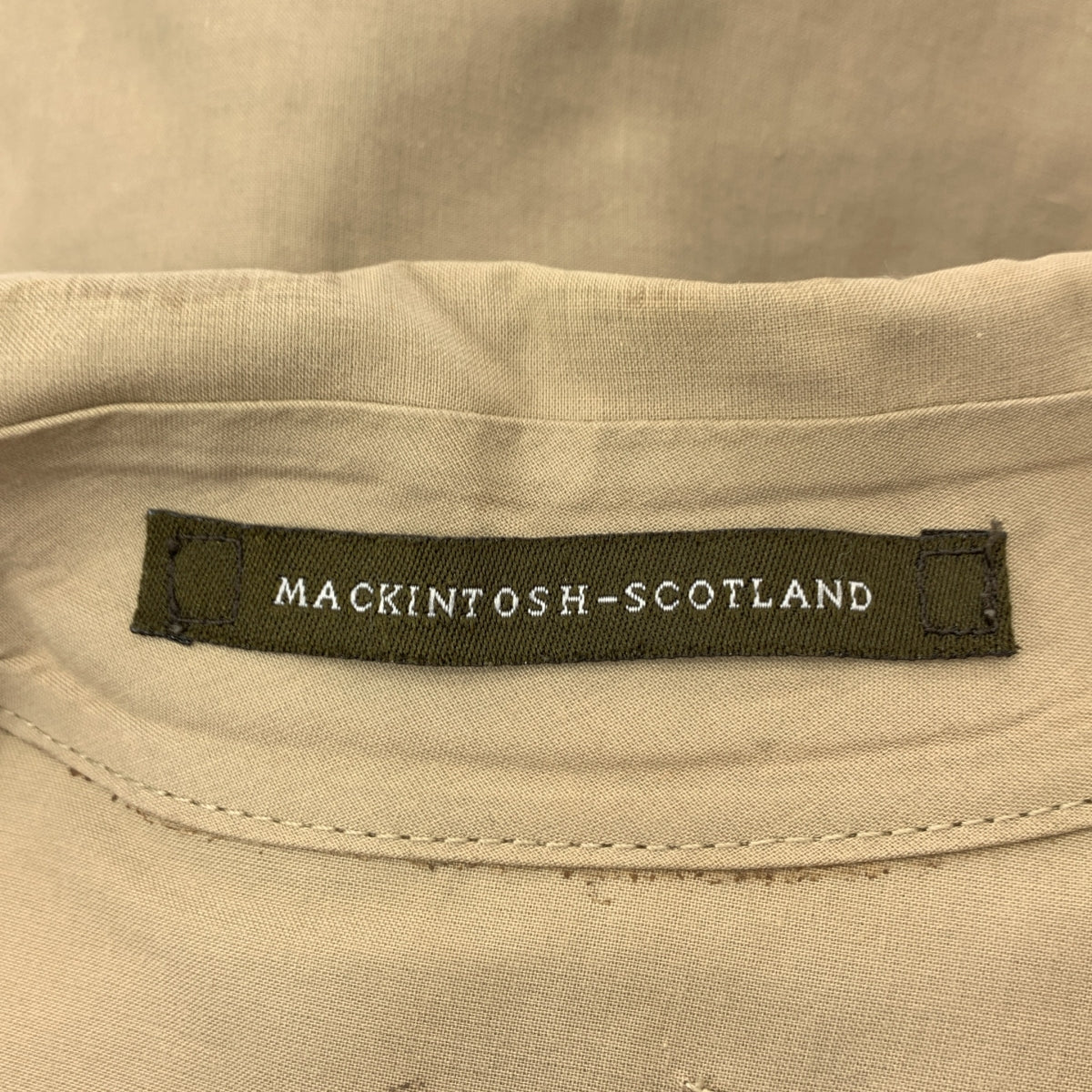 MACKINTOSH / 매킨토시 | 라이너가있는 트렌치 코트 | 34 |