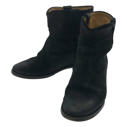 ISABEL MARANT | GAUCHO SHOES Calf Velvet Leather Boots | 37 | Women's