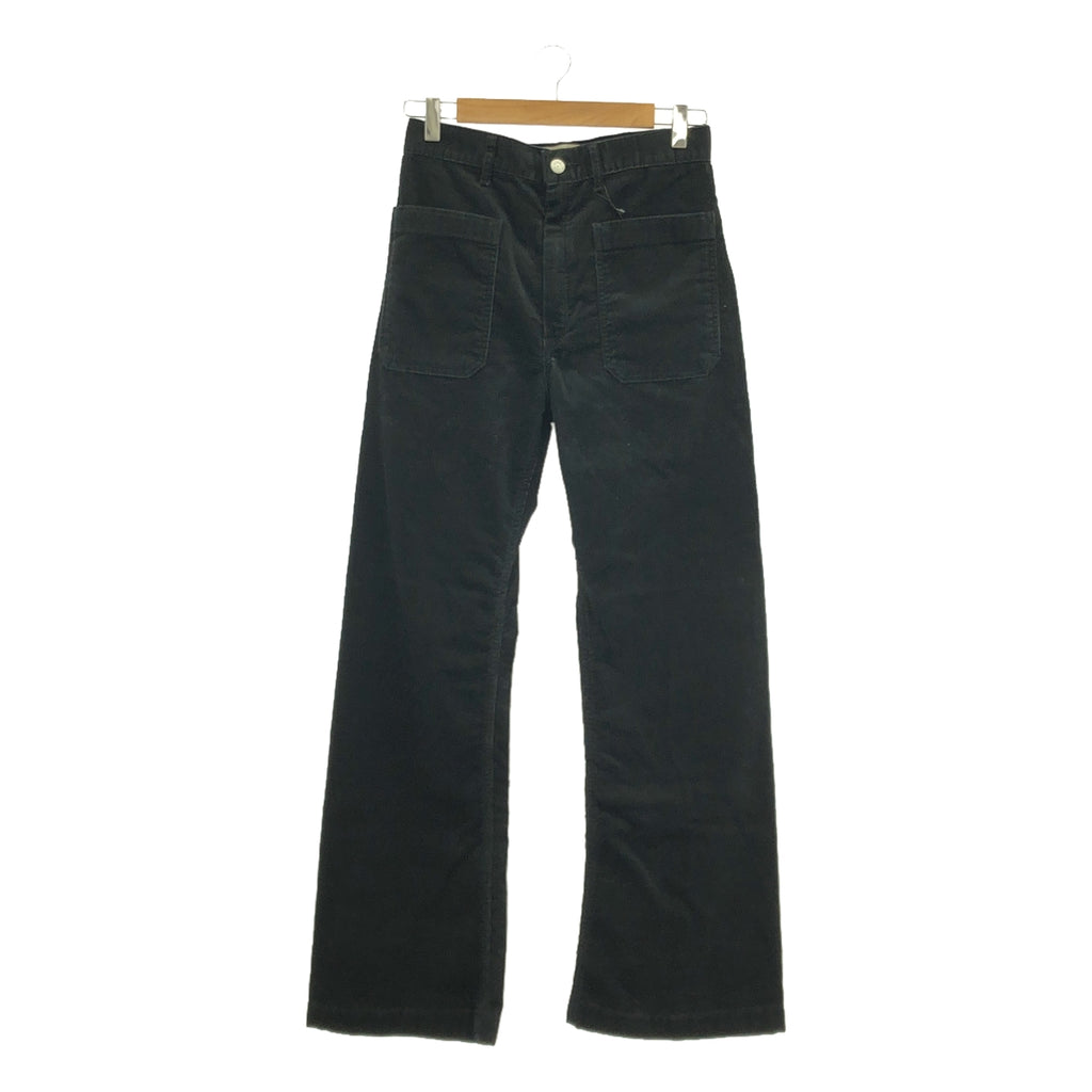 【新品】  Shinzone / シンゾーン | 2024AW | CORDUROY MARINE PANTS コーデュロイ マリンパンツ | 34 | ブラック | レディース