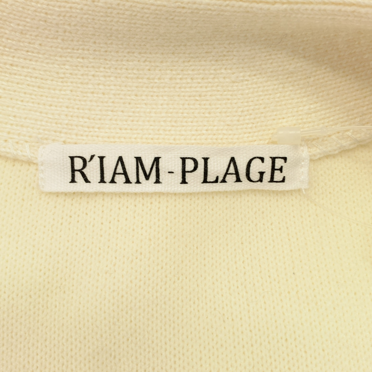 Plage / 플라주 | 2024AW | R'IAM ANG/MIX 니트 코트 | 36 |