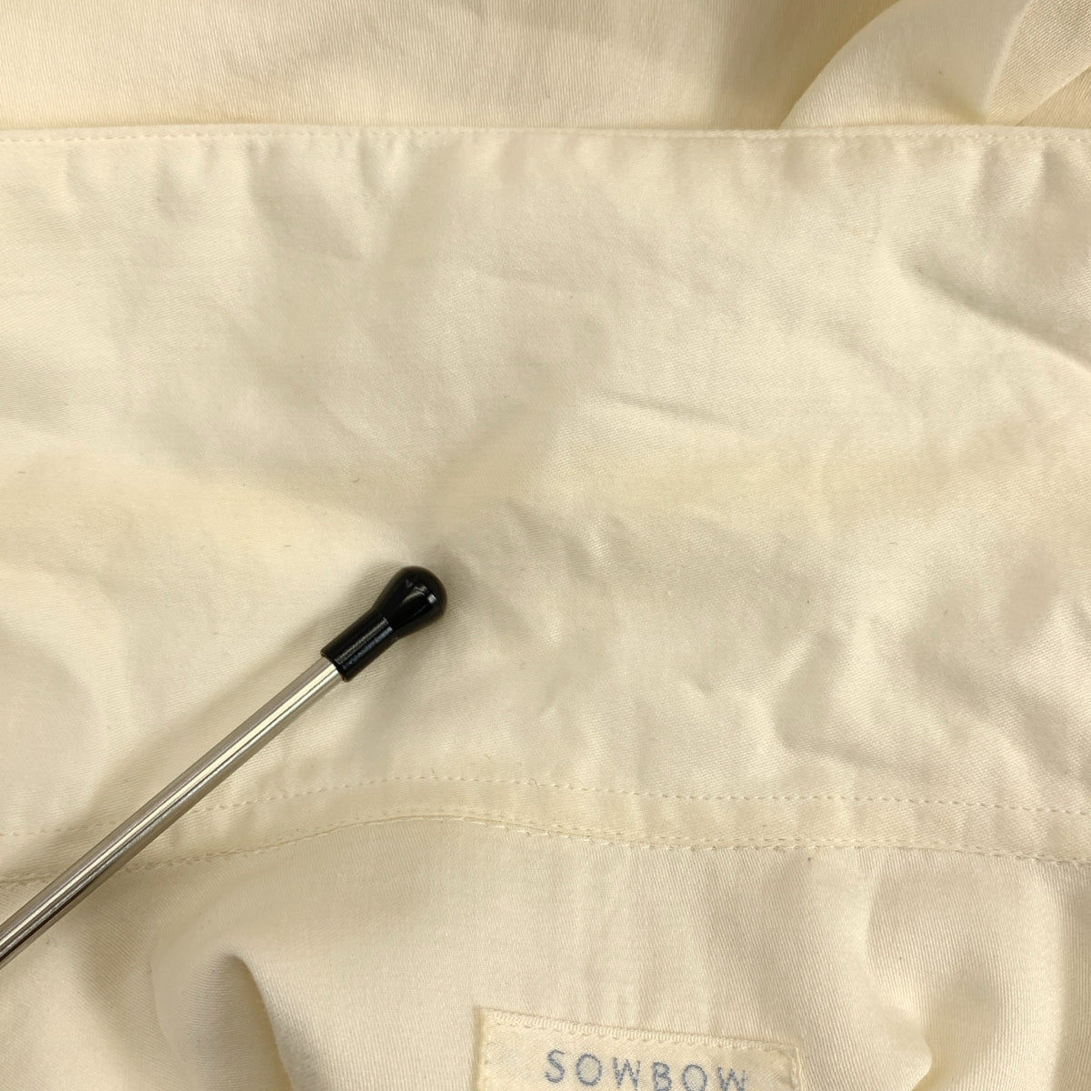 SOWBOW 蒼氓 / ソウボウ | レギュラーカラーシャツ | 0 | オフホワイト | メンズ