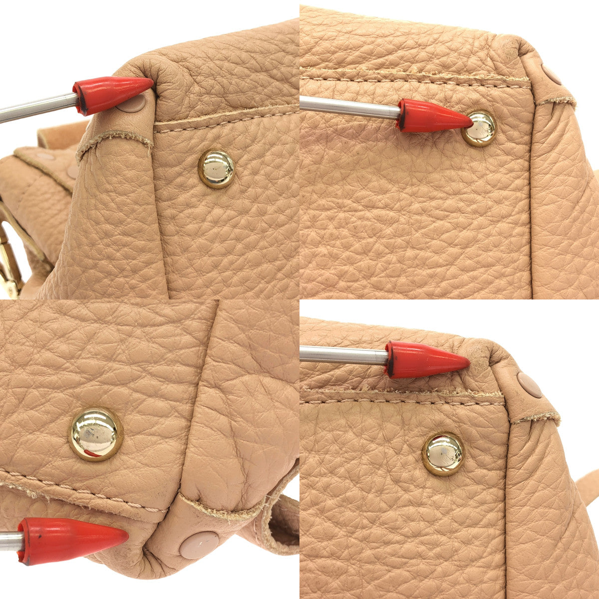 ZANELLATO / ザネラート | レザー ポスティーナ 2way ショルダー付き フラップ ハンドバッグ | ピンク | レディース