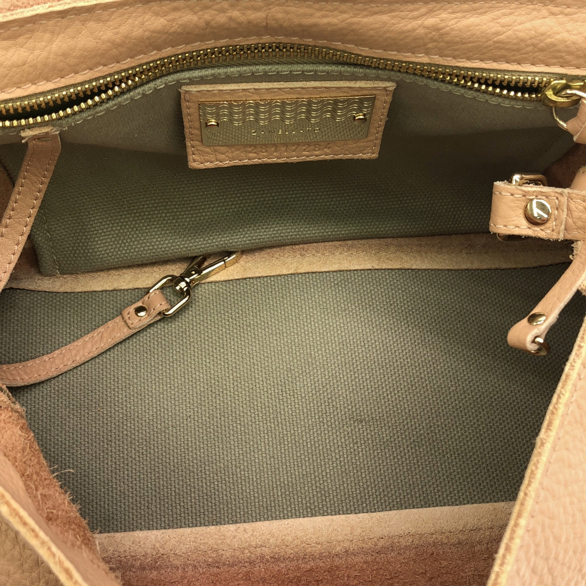 ZANELLATO / ザネラート | レザー ポスティーナ 2way ショルダー付き フラップ ハンドバッグ | ピンク | レディース