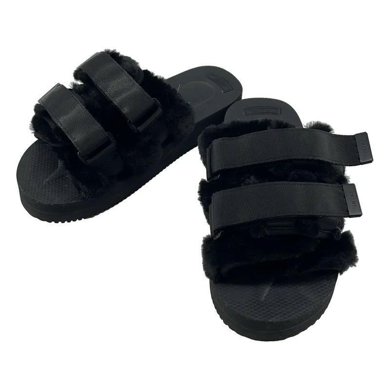 Suicoke / スイコック | Vibram / ビブラムソール ファー サンダル | 23 | レディース