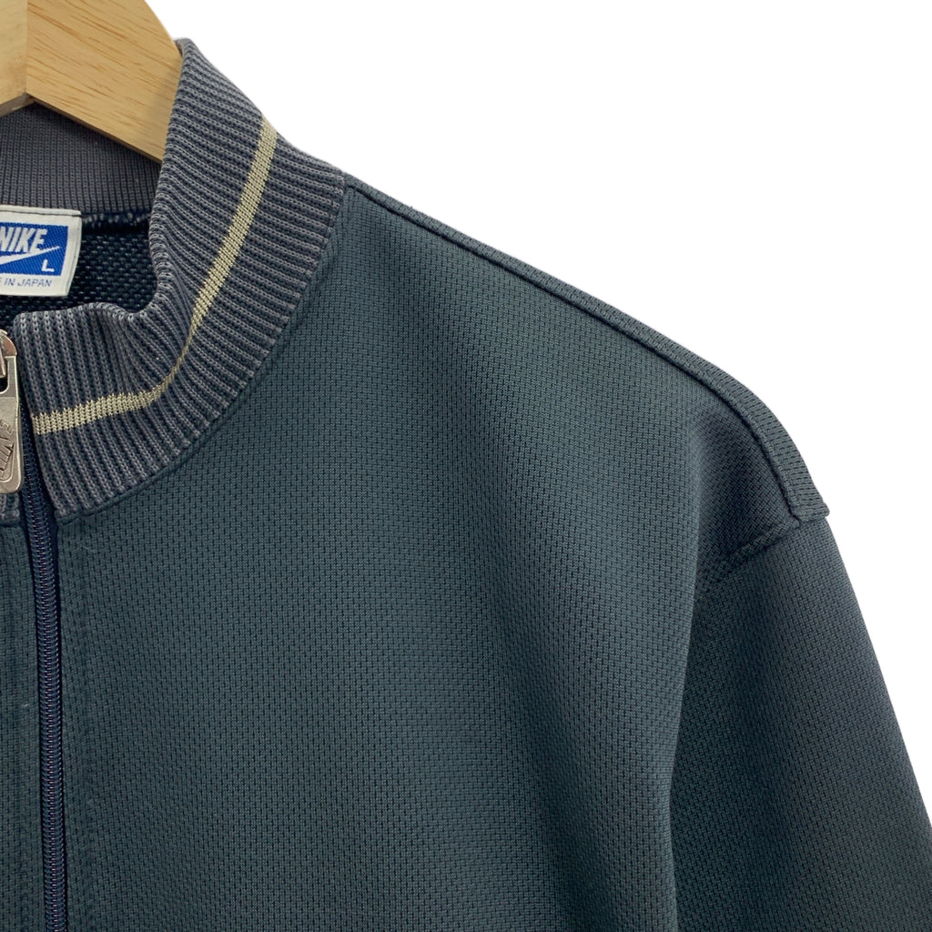 NIKE / ナイキ | 80s ヴィンテージ 青タグ 袖ライン トラックジャケット | L | グレー | メンズ