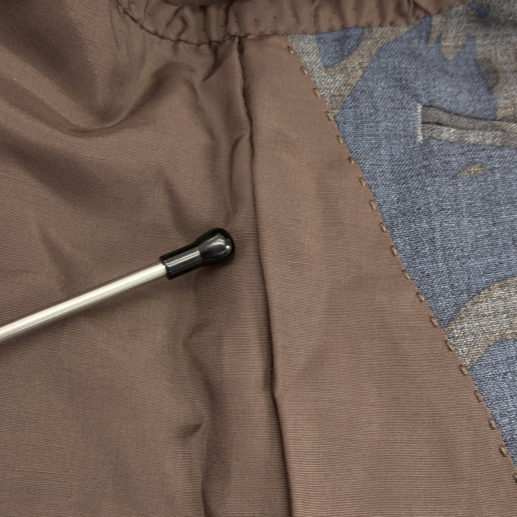 kolor / カラー | セットアップ / ウール フラワープリント ダブル テーラードジャケット / タック イージースラックス | - / 2 | グレー | メンズ