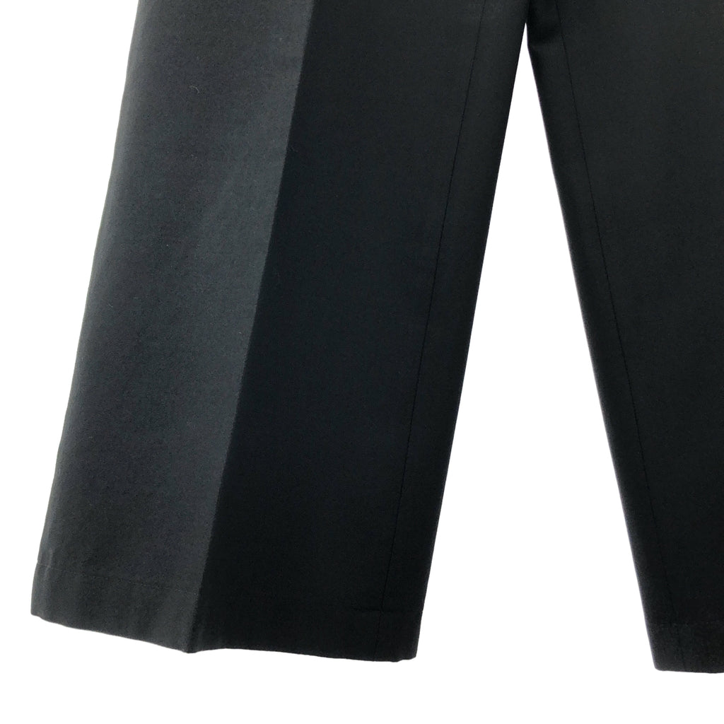 tricot COMME des GARCONS / トリココムデギャルソン | 2007SS | シルク ウール シャドウストライプ ワイドパンツ | M | ブラック | レディース