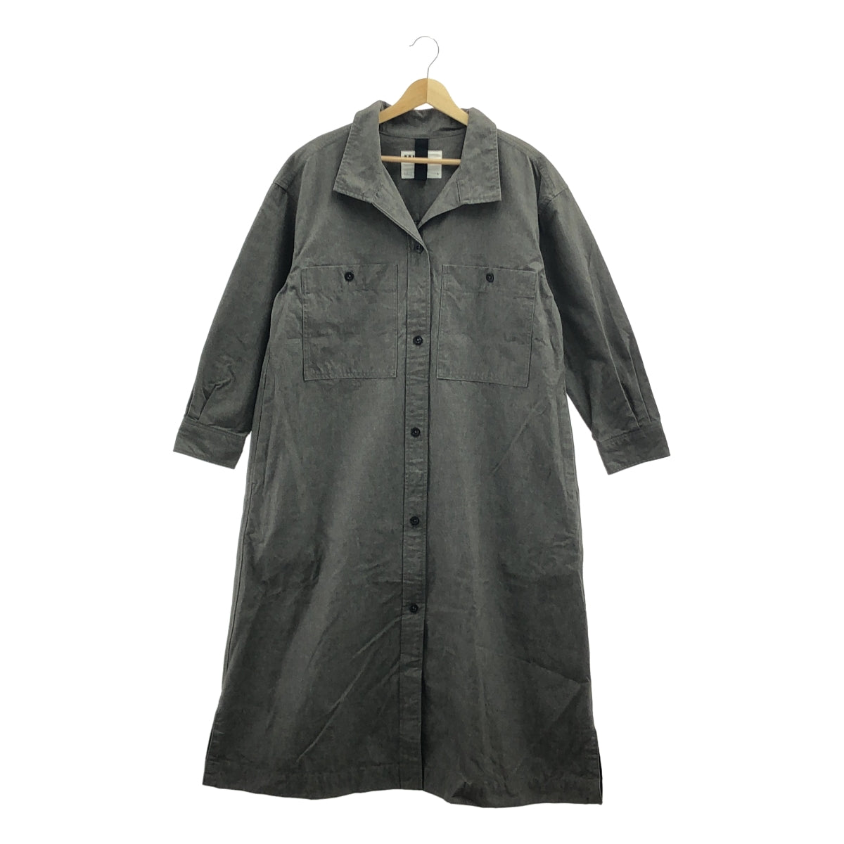 MHL. / 엠에이치엘 마가렛 하웰 | 2022SS | MELANGE COTTON CHAMBRAY OP 멜란지 코튼 샴브레이 원피스 | 2 |