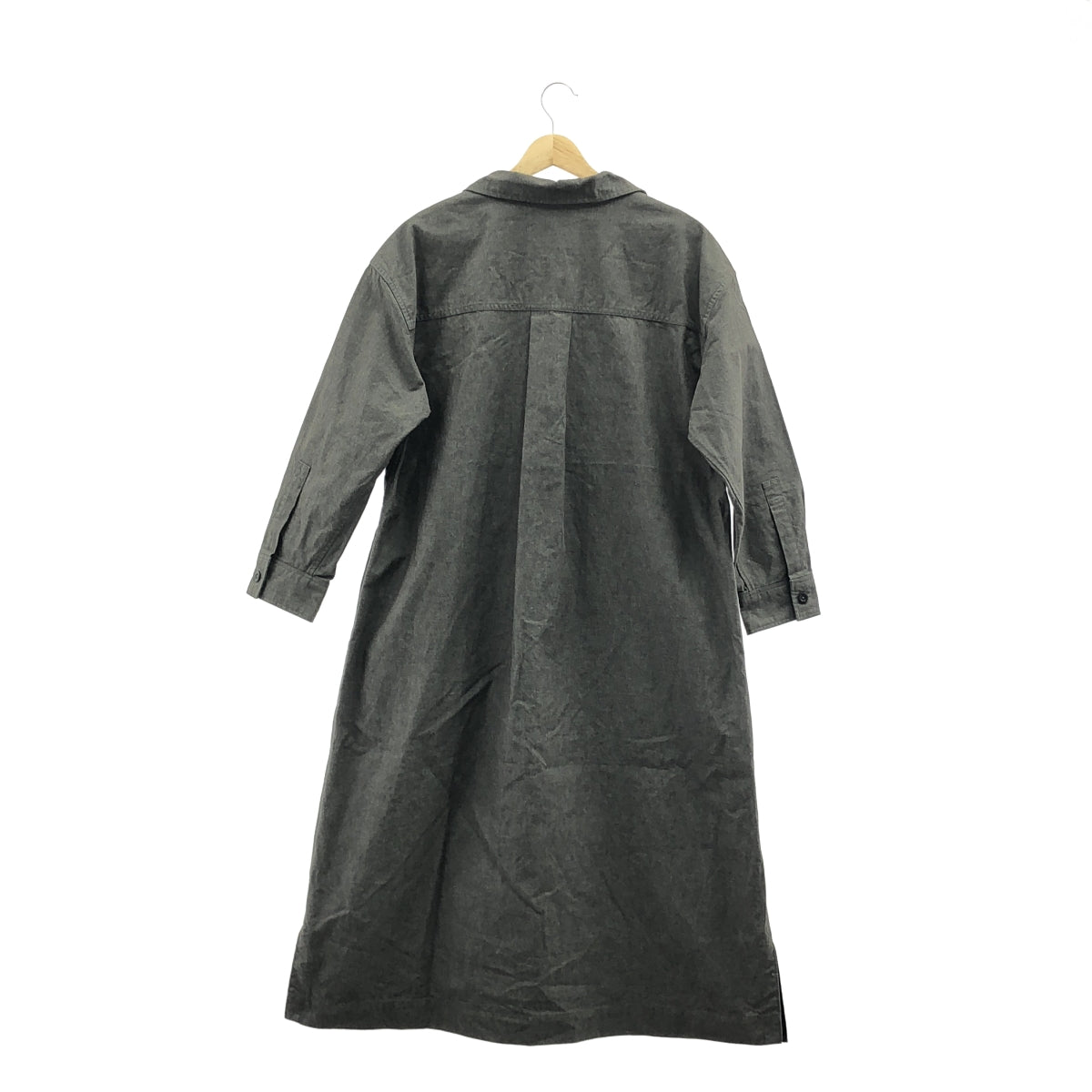 MHL. / 엠에이치엘 마가렛 하웰 | 2022SS | MELANGE COTTON CHAMBRAY OP 멜란지 코튼 샴브레이 원피스 | 2 |