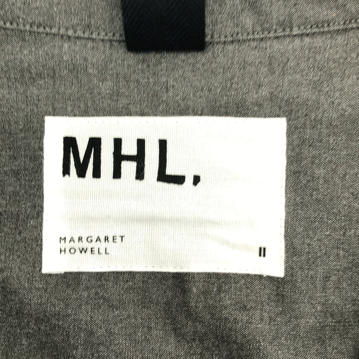 MHL. / 엠에이치엘 마가렛 하웰 | 2022SS | MELANGE COTTON CHAMBRAY OP 멜란지 코튼 샴브레이 원피스 | 2 |