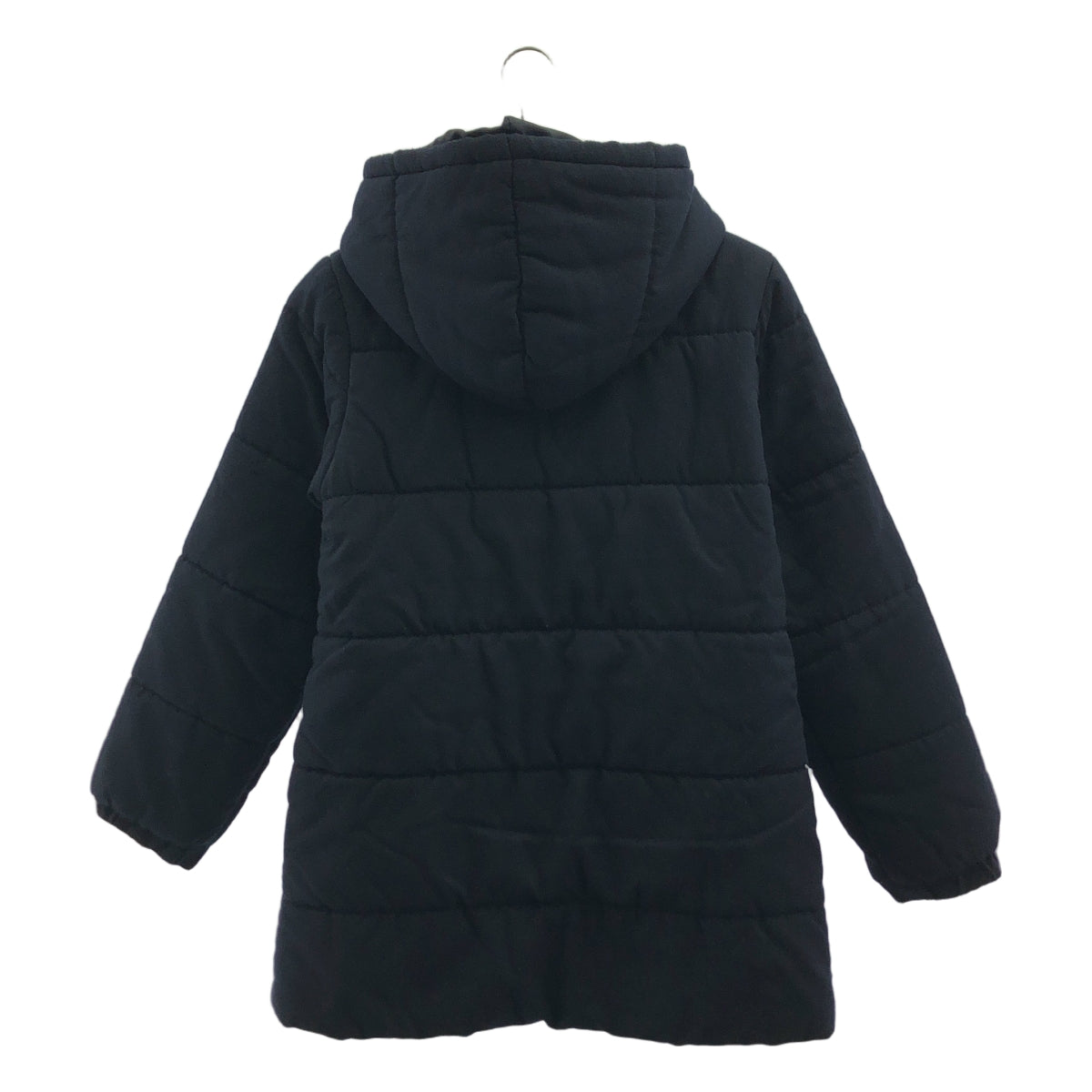 無 / | NIMES / Nimes 人字紋棉服連帽外套 | 深海軍藍 | 女款