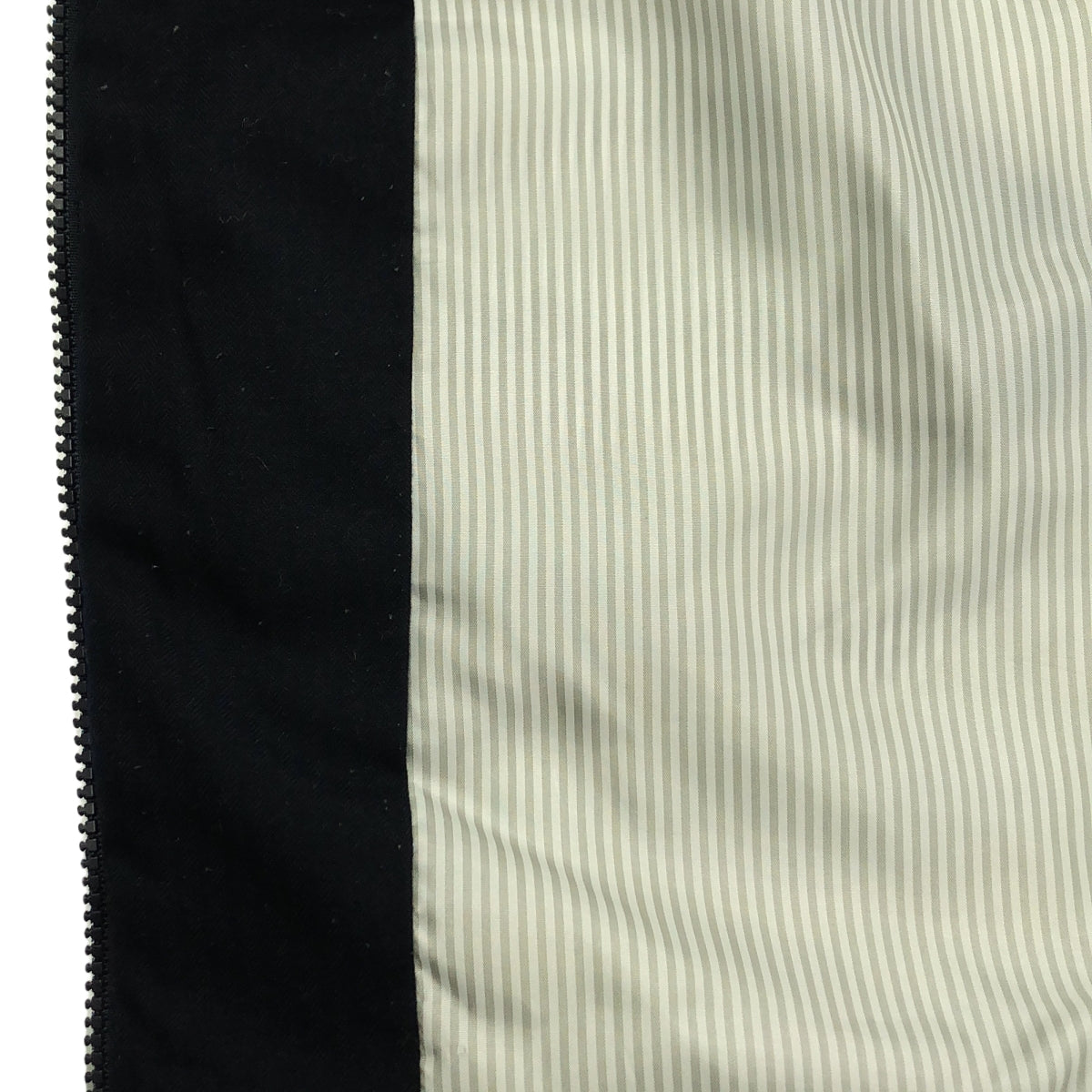 None / | NIMES / ニーム ヘリンボーン 中綿 コート フーディ | ダークネイビー | レディース