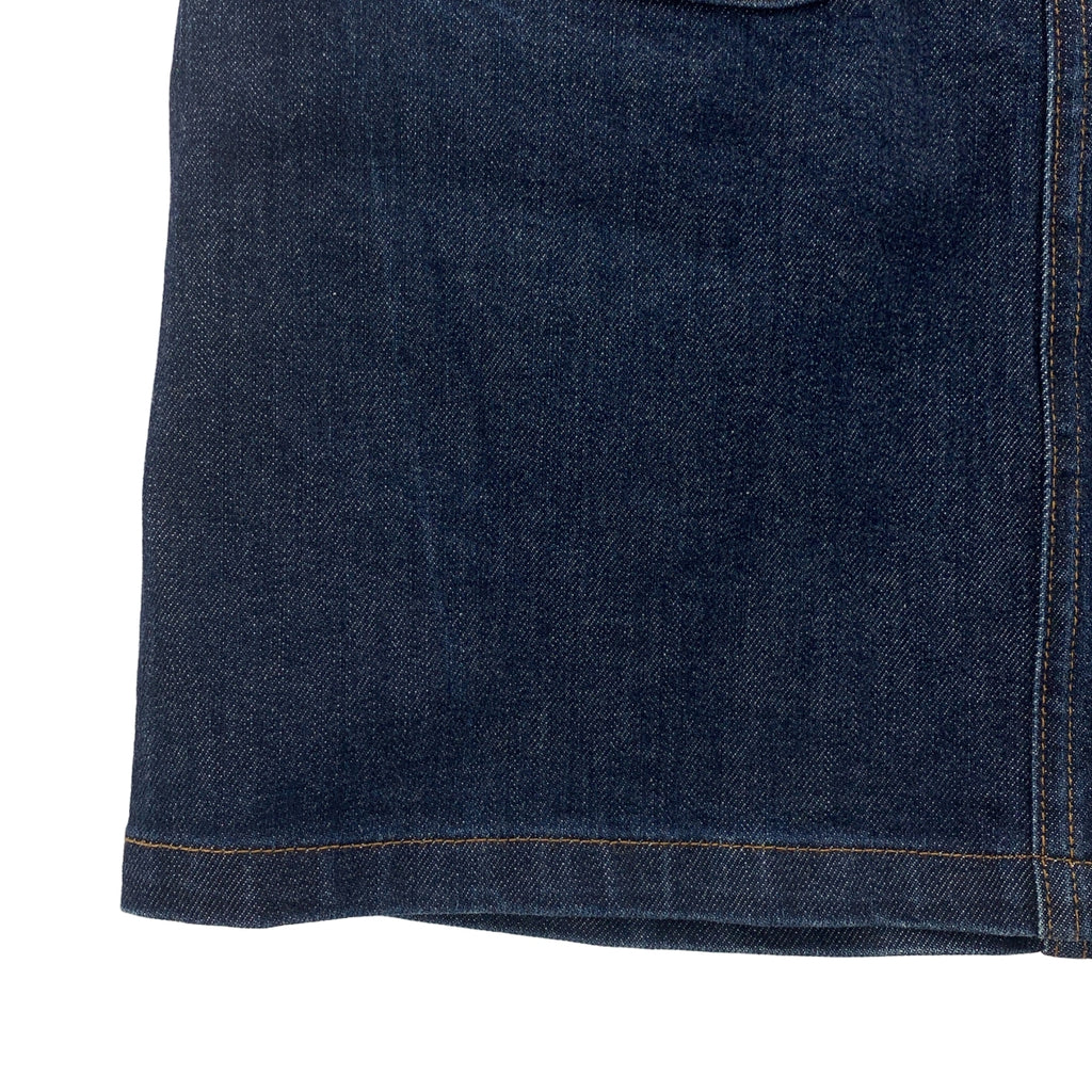 A.P.C. / アーペーセー | ロゴボタン デニム スカート | 36 | レディース