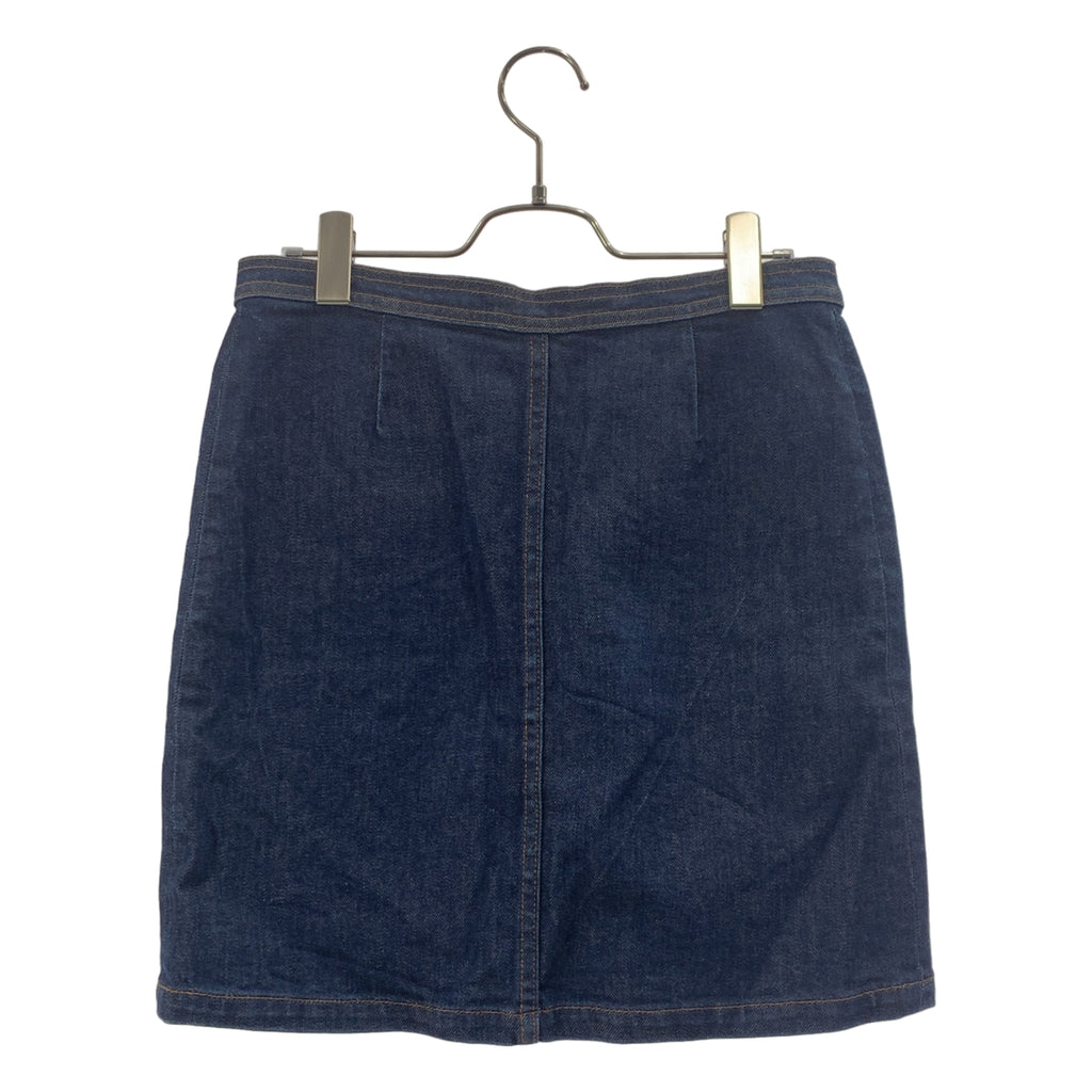 A.P.C. / アーペーセー | ロゴボタン デニム スカート | 36 | レディース