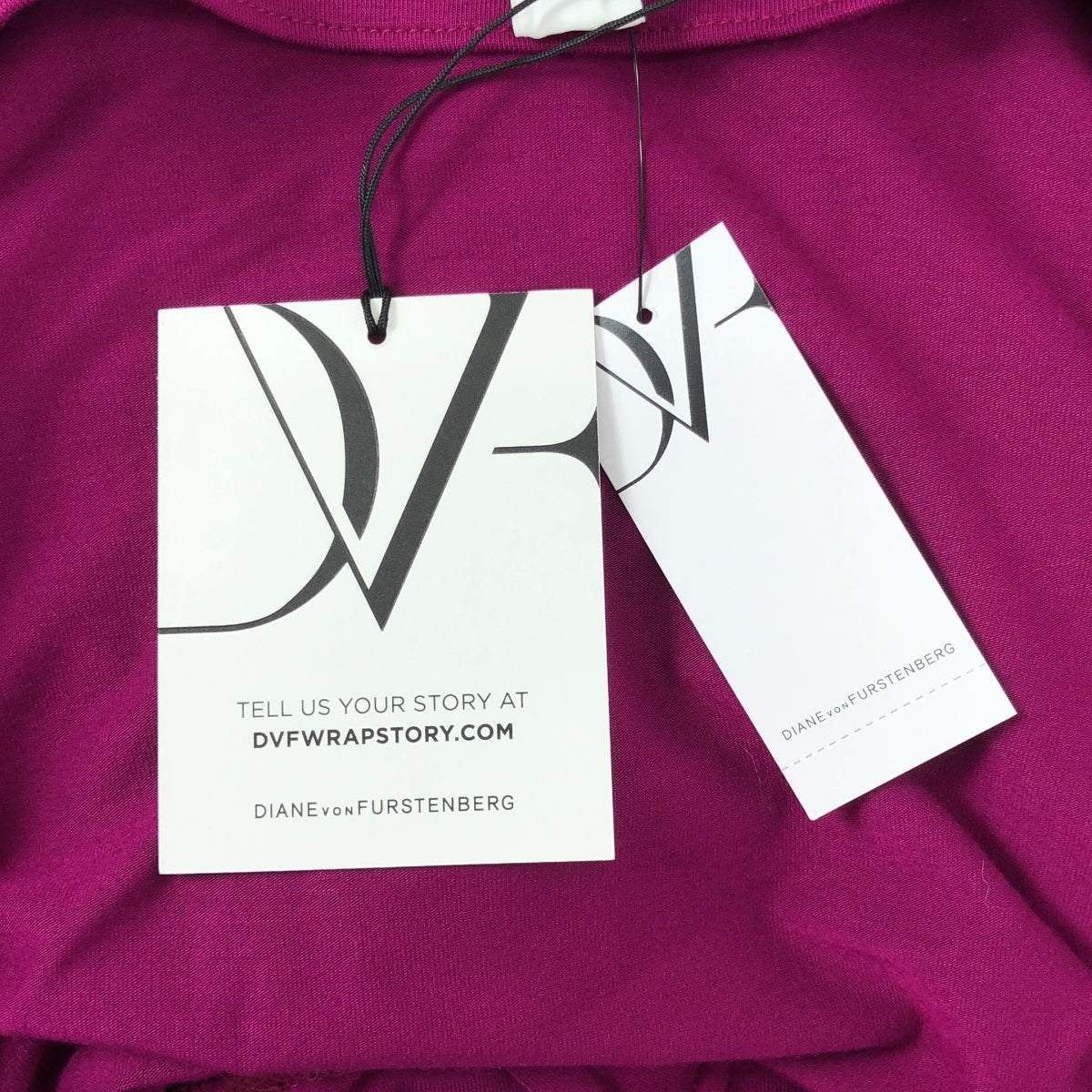 【新品】  DIANE VON FURSTENBERG / ダイアンフォンファステンバーグ | NEW JULIAN TWO / レーヨン ラップワンピース | 10 | パープル | レディース