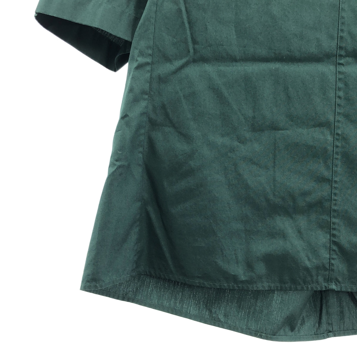 MARNI / マルニ | バックギャザー コットン ブラウス | 38 | グリーン | レディース