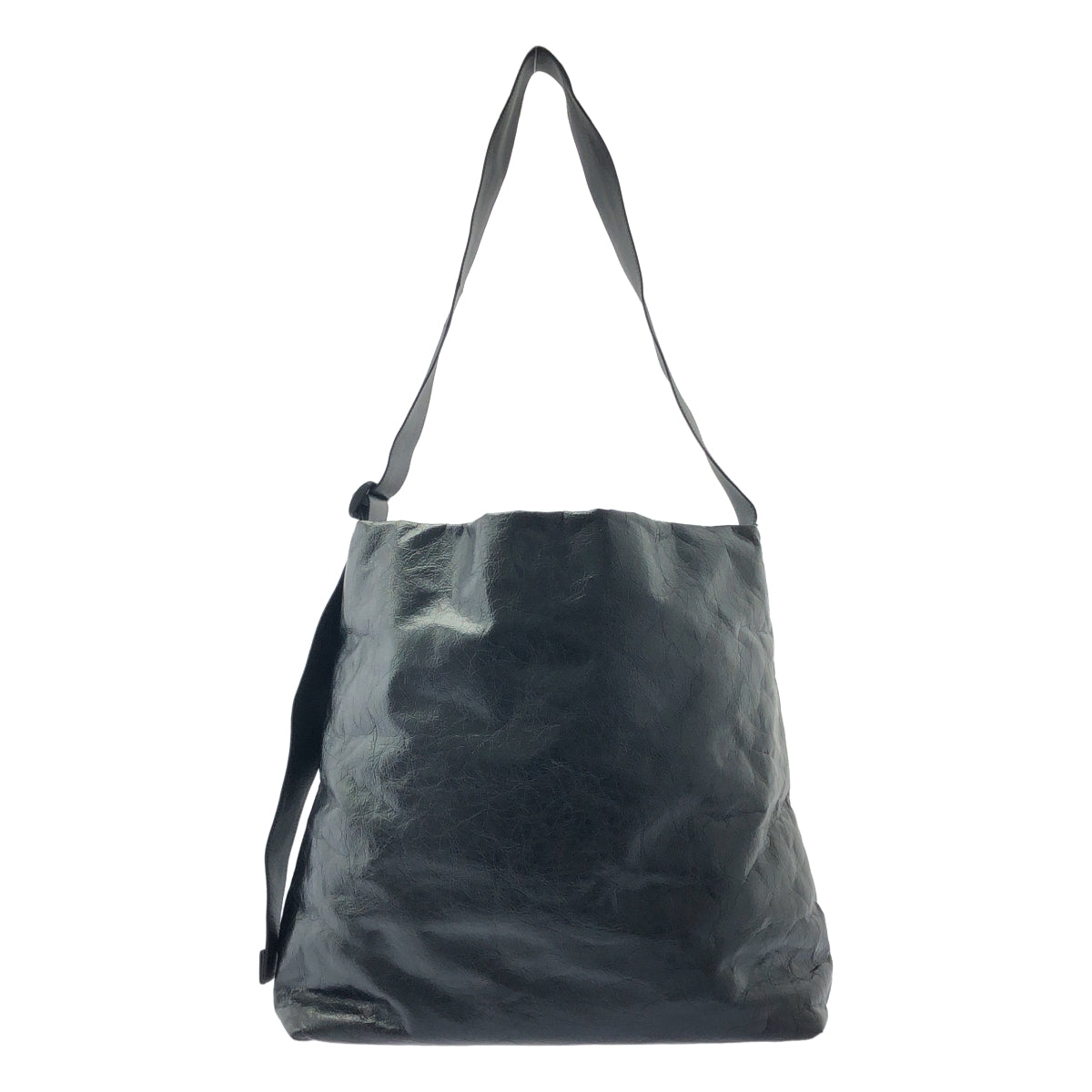 【미품】 BALENCIAGA / 발렌시아가 | MONACO EAST-WEST 모나코 호보 숄더백 | 블랙 | 남성