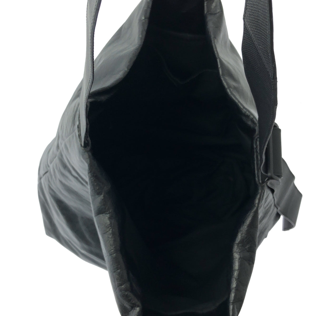 【미품】 BALENCIAGA / 발렌시아가 | MONACO EAST-WEST 모나코 호보 숄더백 | 블랙 | 남성